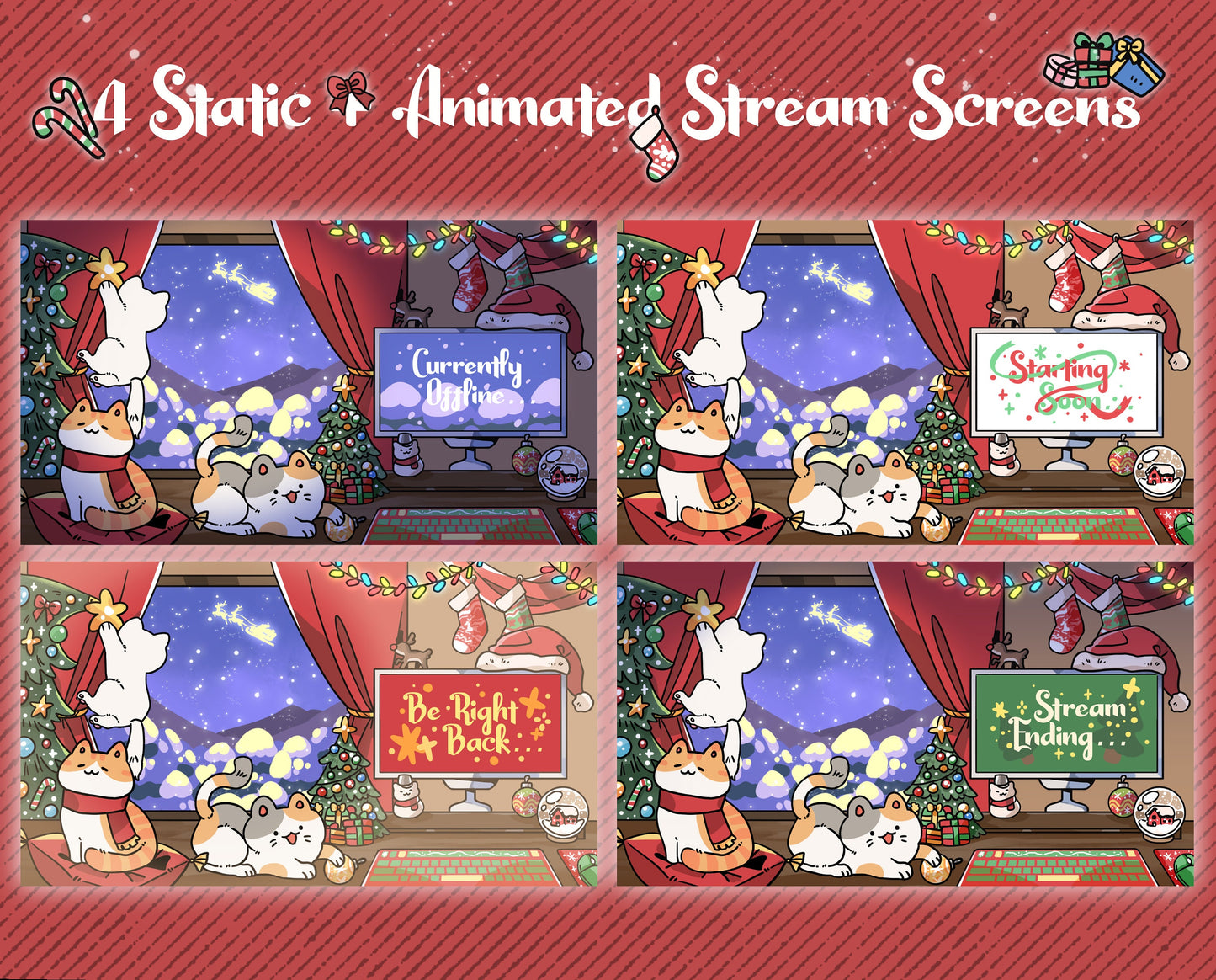 Frosty Paws – Stream Screens