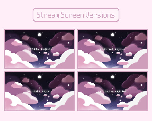 Pink Cotton Candy Clouds – Stream Screens