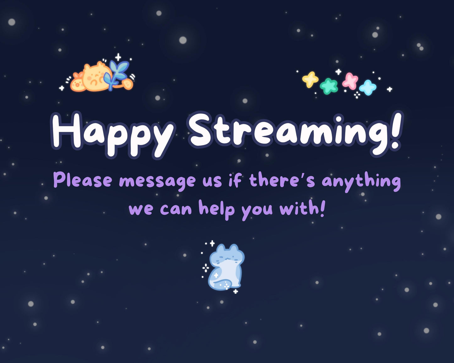 Starlit Spells – Stream Screens