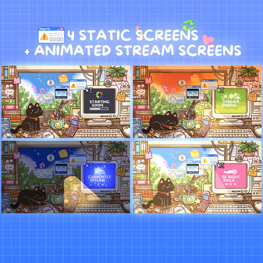 System Error Cat – Stream Pack