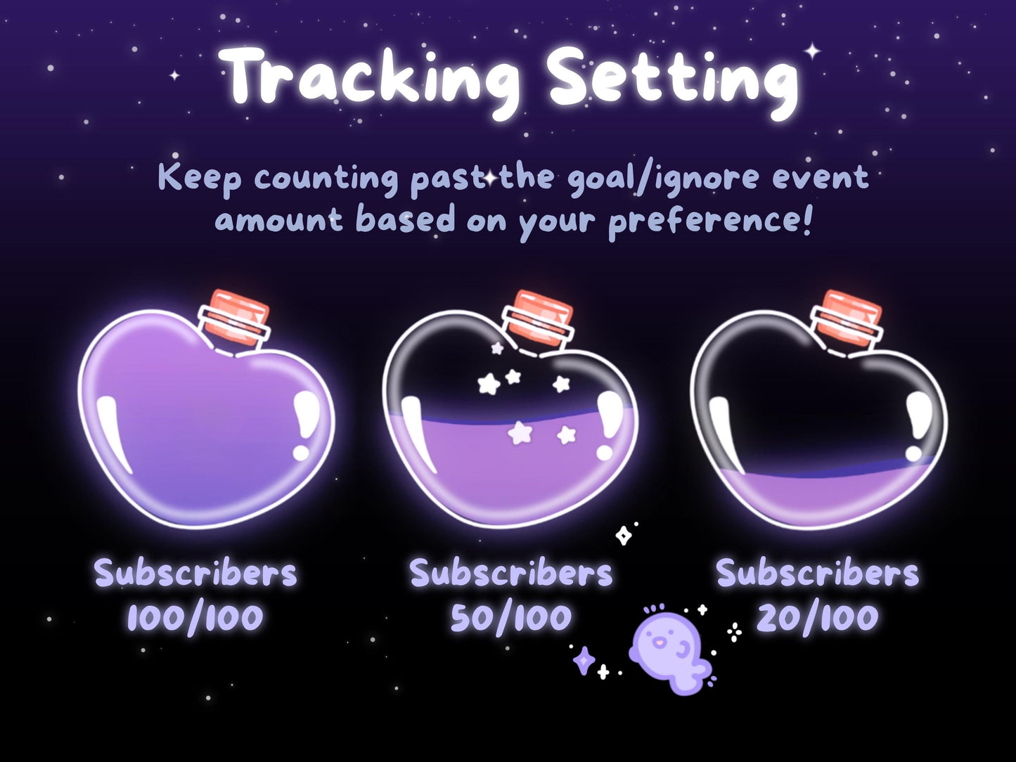 Dreamland Spirits –  Goal Widget