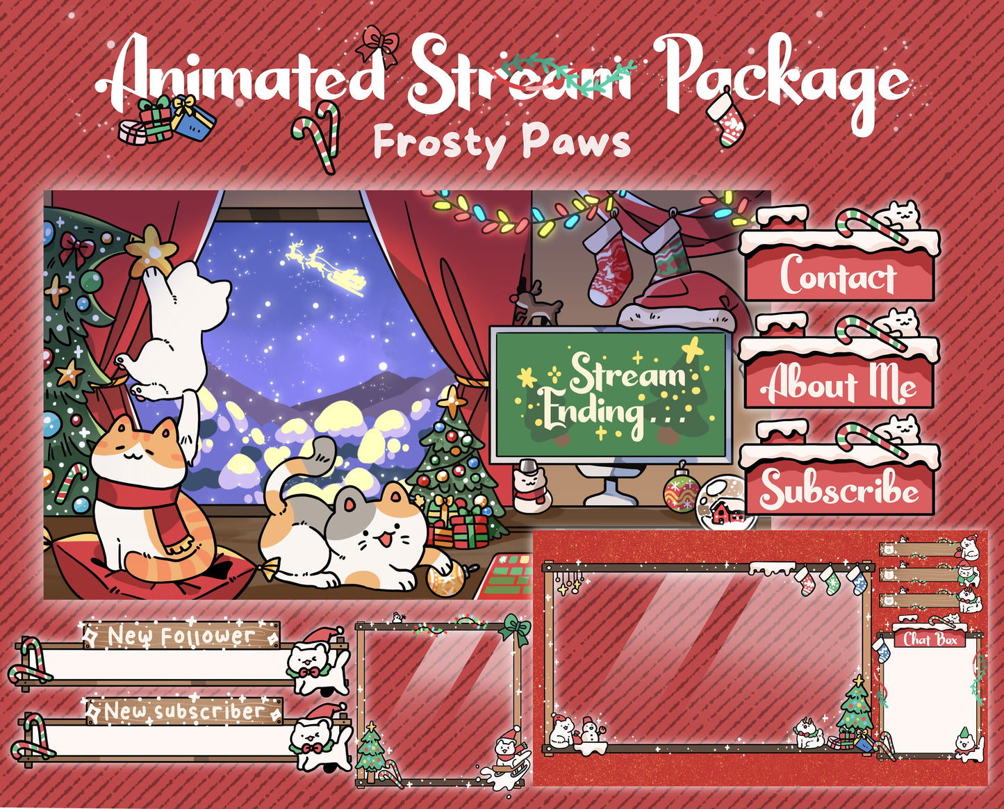 Frosty Paws –  Stream Pack