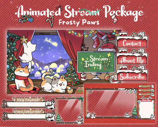 Frosty Paws –  Stream Pack