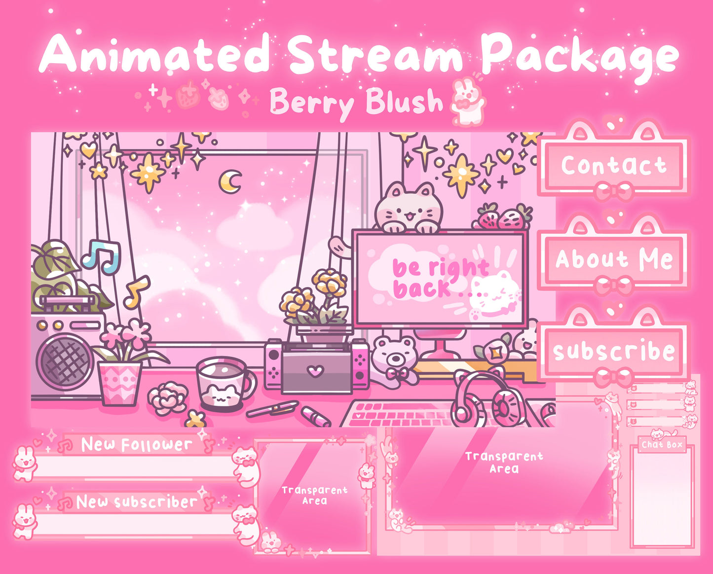 Berry Blush –  Stream Pack