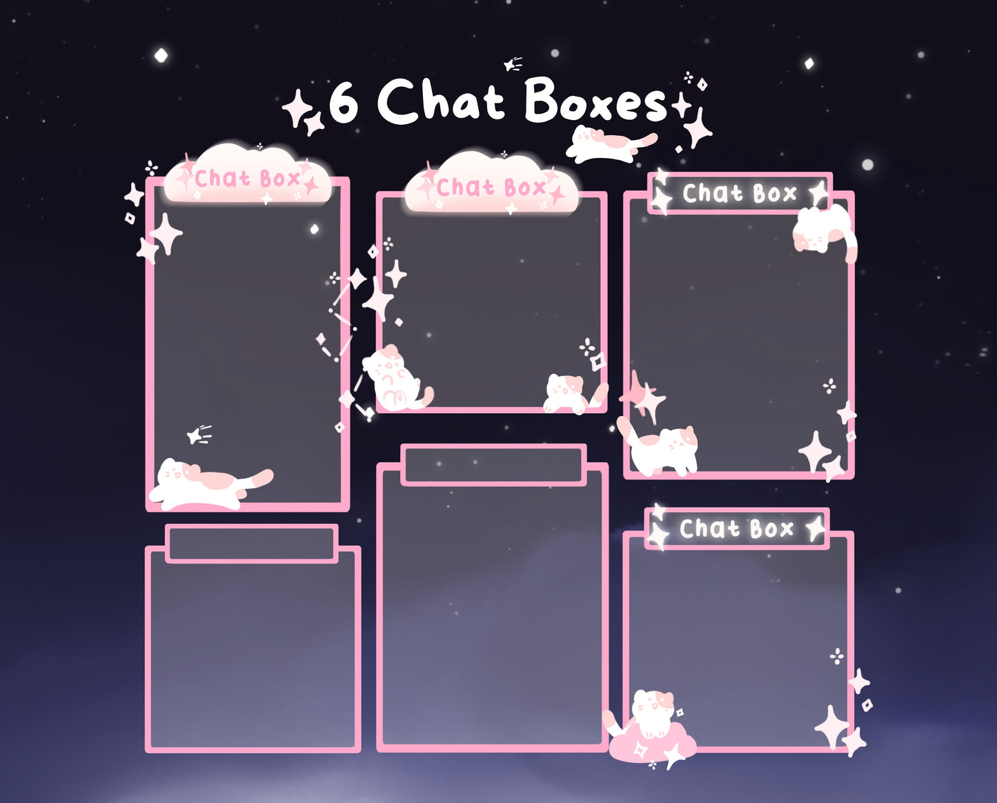 Pink Cotton Candy Clouds –  Stream Pack