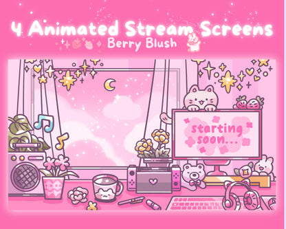 Berry Blush –  Stream Screens