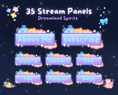 Dreamland Spirits –  Stream Panels
