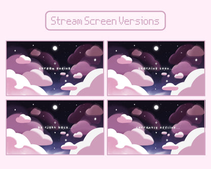 Pink Cotton Candy Clouds –  Stream Screens