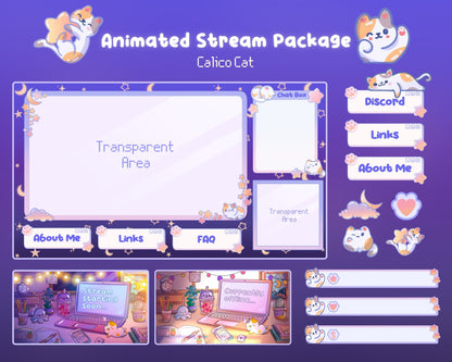 Calico Cat – FREE Stream Pack