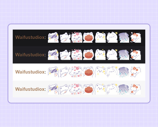 Mystic Whiskers –  Stream Emotes
