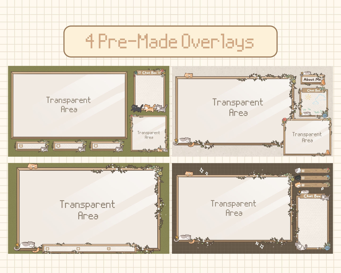 Cozy Cat –  FREE Stream Pack