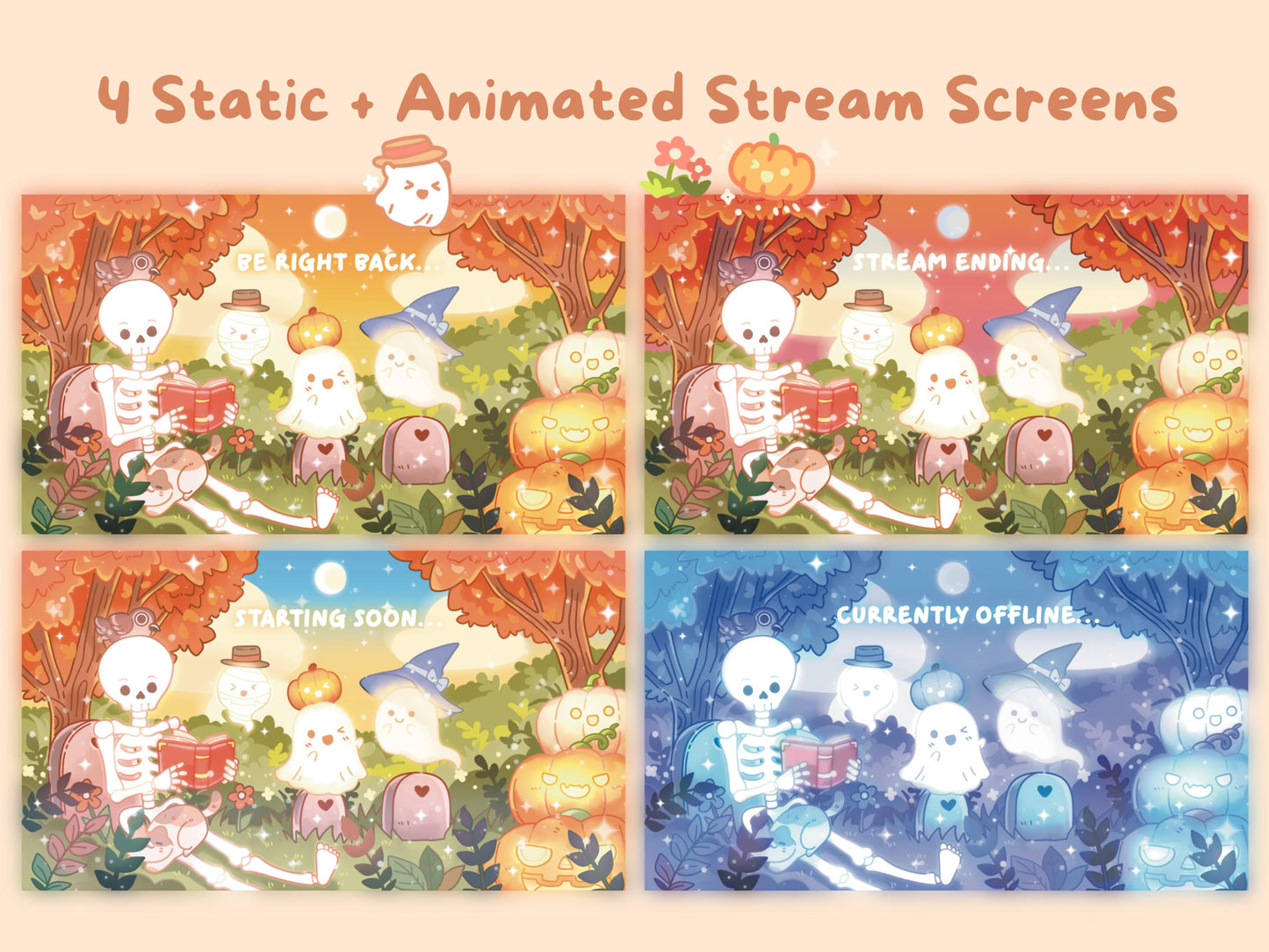 Autumn Spirits –  Stream Screens