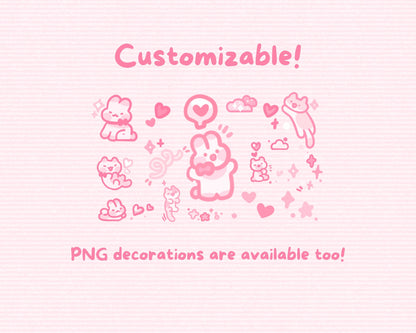 Berry Blush –  Stream Panels