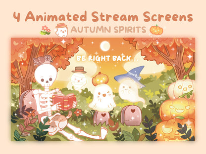 Autumn Spirits –  Stream Screens