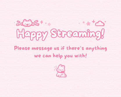 Berry Blush –  Stream Panels