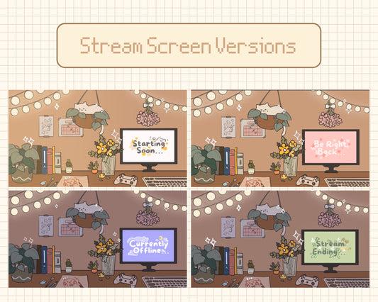 Cozy Cat –  Stream Screens