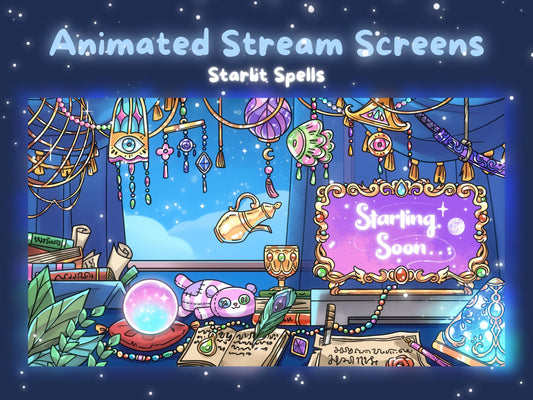 Starlit Spells –  Stream Screens