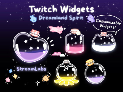 Dreamland Spirits –  Goal Widget