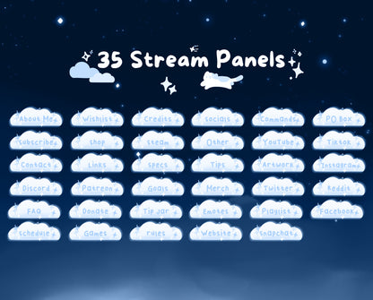 Cotton Candy Clouds –  Stream Pack