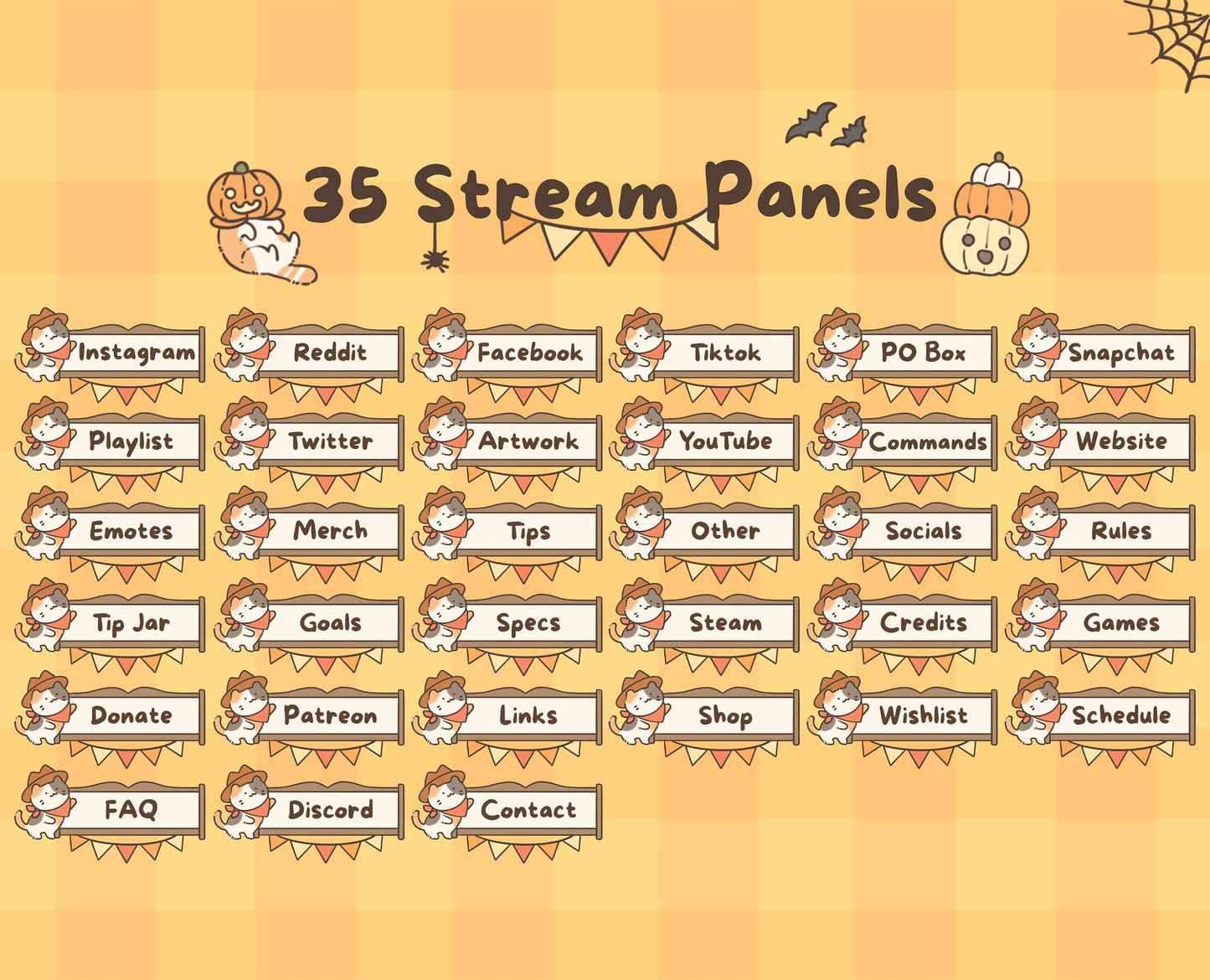 Cat-o-Lantern –  Stream Pack