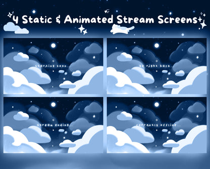 Cotton Candy Clouds –  Stream Pack