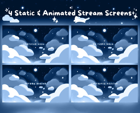 Cotton Candy Clouds –  Stream Pack