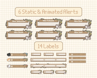 Cozy Cat –  FREE Stream Pack