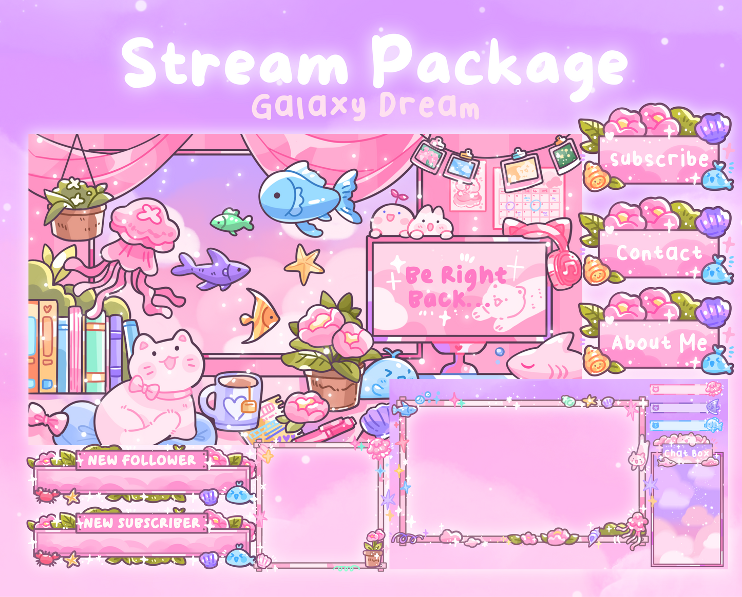 Galaxy Dream – Stream Pack