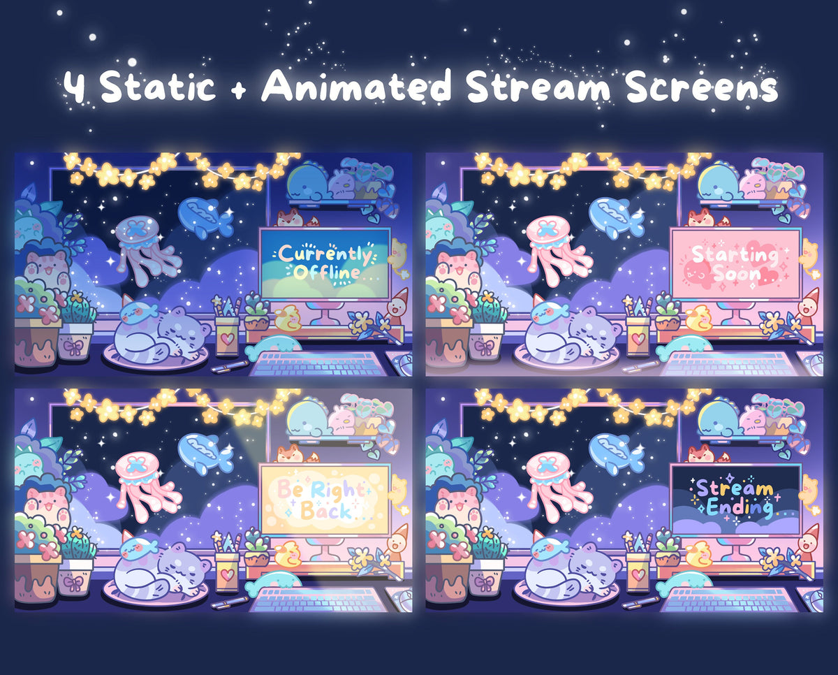 Stream Screen Butters Dreamland Spirits – Stream Screens – Little Cozy Club