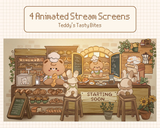 Teddy's Tasty Bites –  Stream Screens