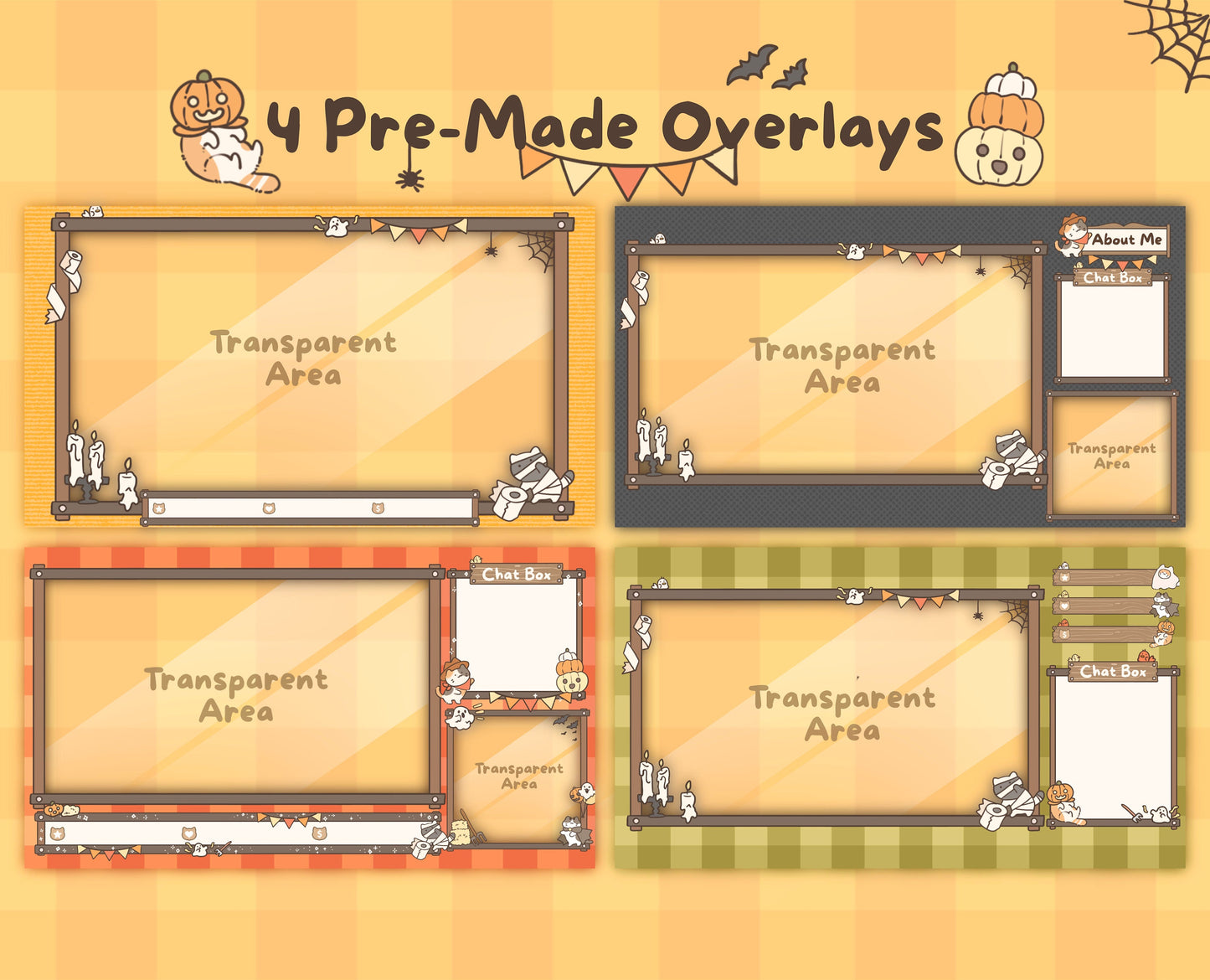 Cat-o-Lantern –  Stream Pack