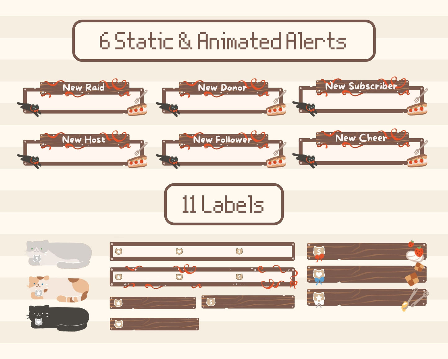 Purrfect Pastries –  Stream Pack