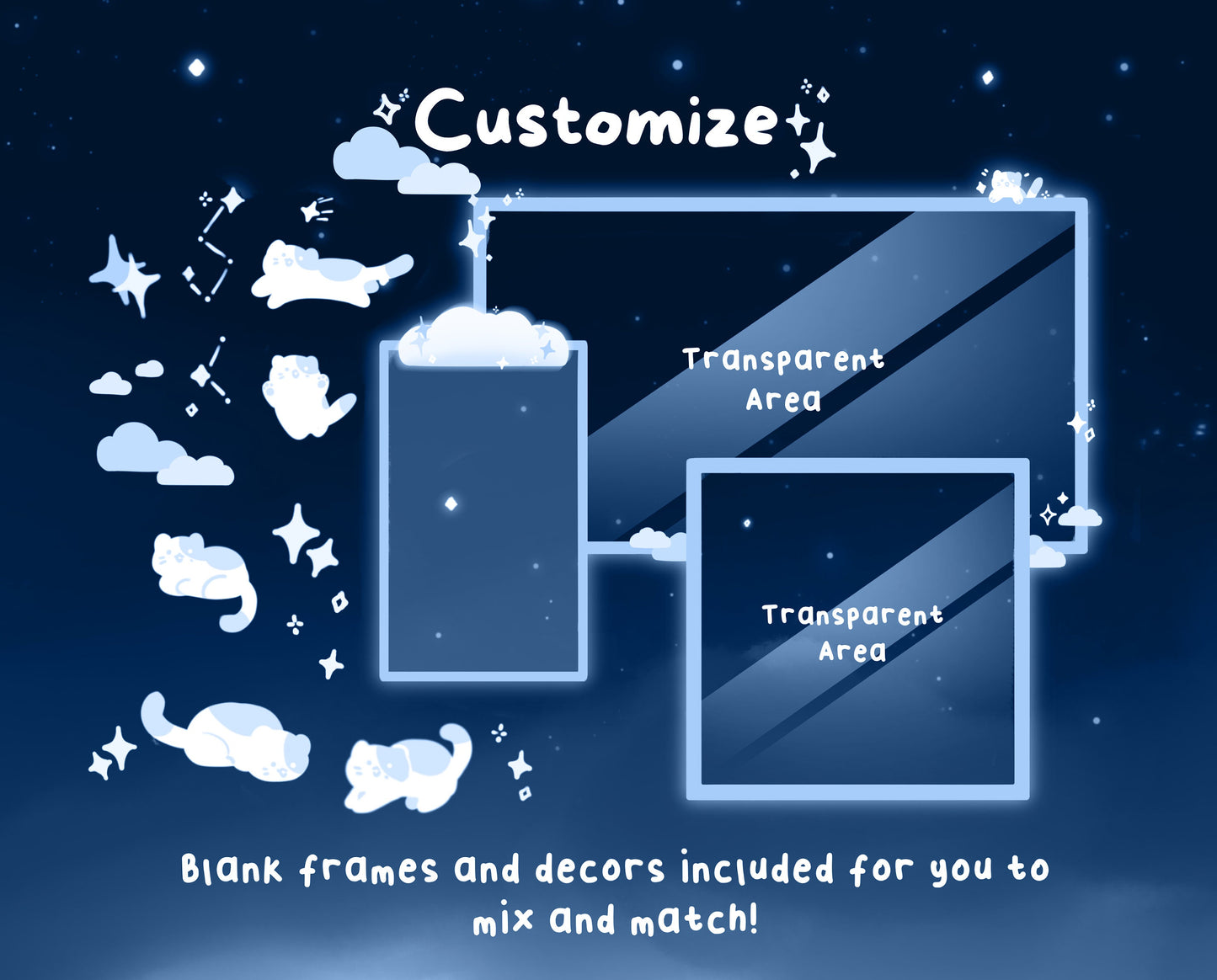 Cotton Candy Clouds –  Stream Pack