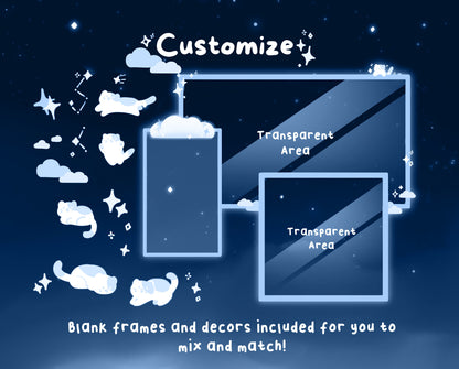 Cotton Candy Clouds –  Stream Pack