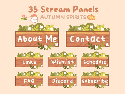 Autumn Spirits –  Stream Panels