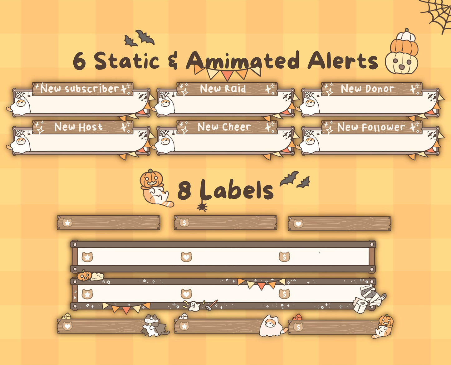 Cat-o-Lantern –  Stream Pack