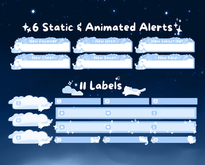 Cotton Candy Clouds –  Stream Pack