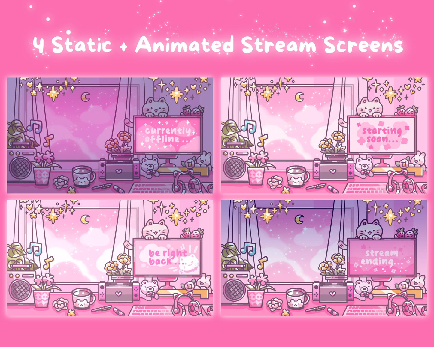 Berry Blush –  Stream Screens
