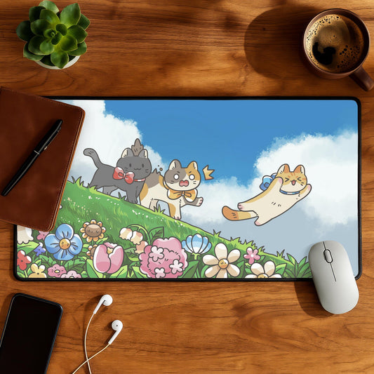 Tiny Cat Trio –  Deskmat