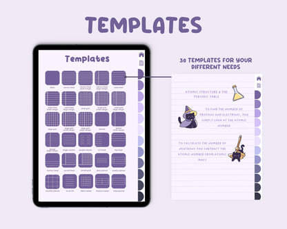 Witch Cat Digital Planner: Hyperlinked Planner for GoodNotes