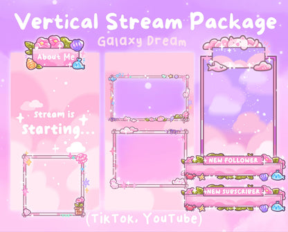 Galaxy Dream – Tiktok Stream Pack