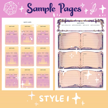 Softgrove – DnD 5e Character Journal PDF