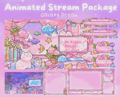 Galaxy Dream – Stream Pack